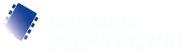 Svensk elekronik logo vit